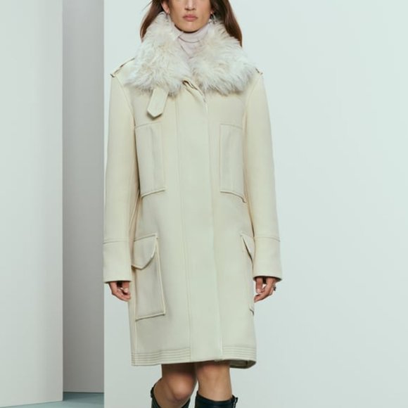 NWT ZARA WOOL COAT L8541